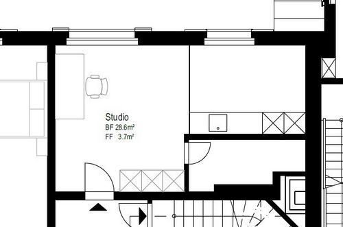 1.0 Zimmerwohnung in Zell ZH