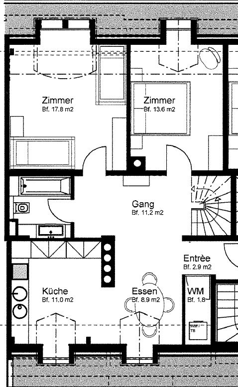 charmante 3.5 Zimmer-Maisonettewohnung in Zürich